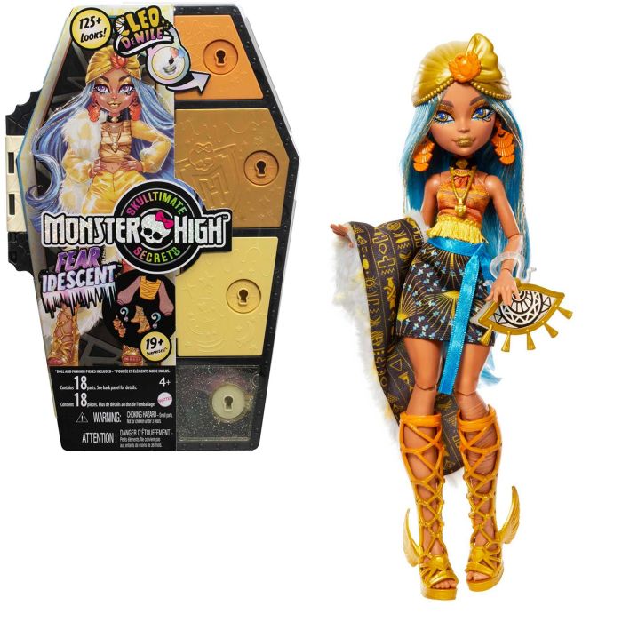 Monster High Skulltimate Secrets S.2 Cleo De Hile Hnf76