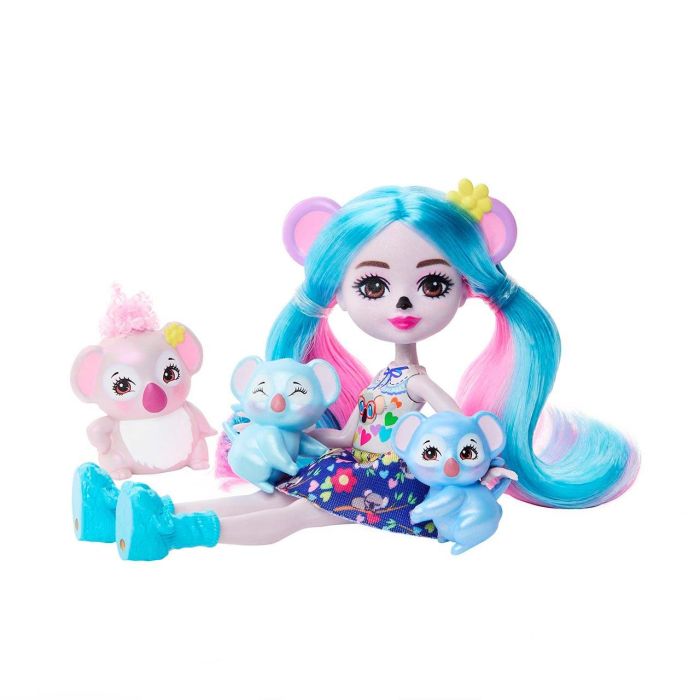Muñeca Enchantimals Familia De Koalas Hnt61 Mattel 3