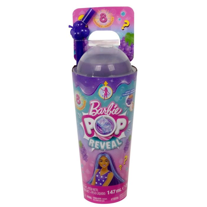 Barbie Pop! Reveal Serie Frutas Uvas Hnw44 Mattel 1