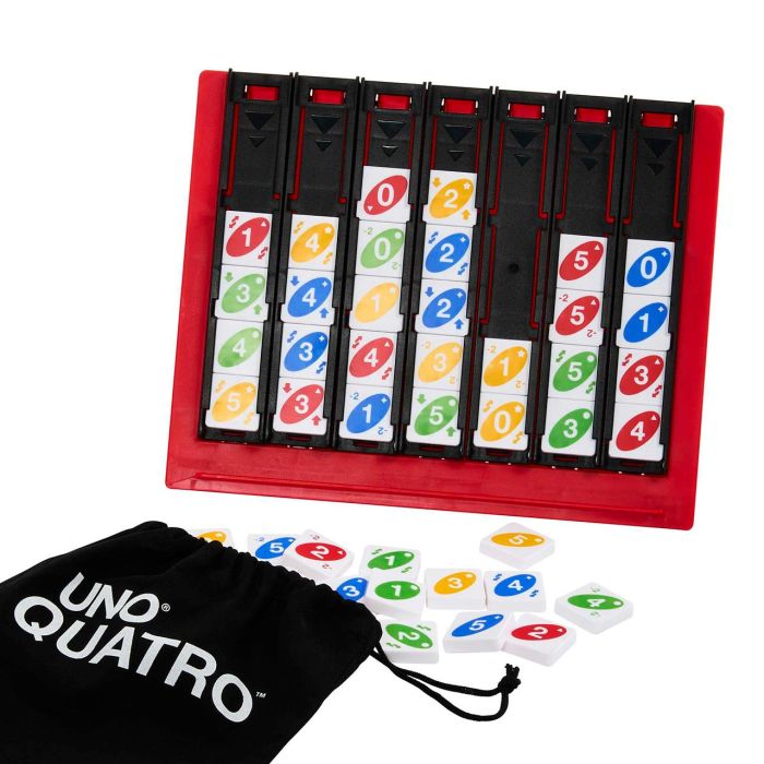 Juego Uno Quatro Hpf82 Mattel Games 1