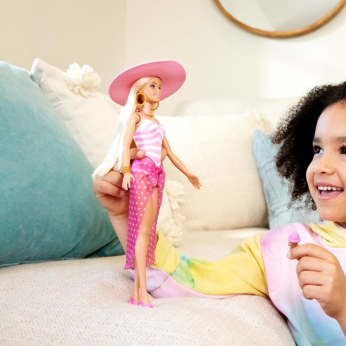 Muñeca Barbie The Movie Día De Playa Hpl73 Mattel 4