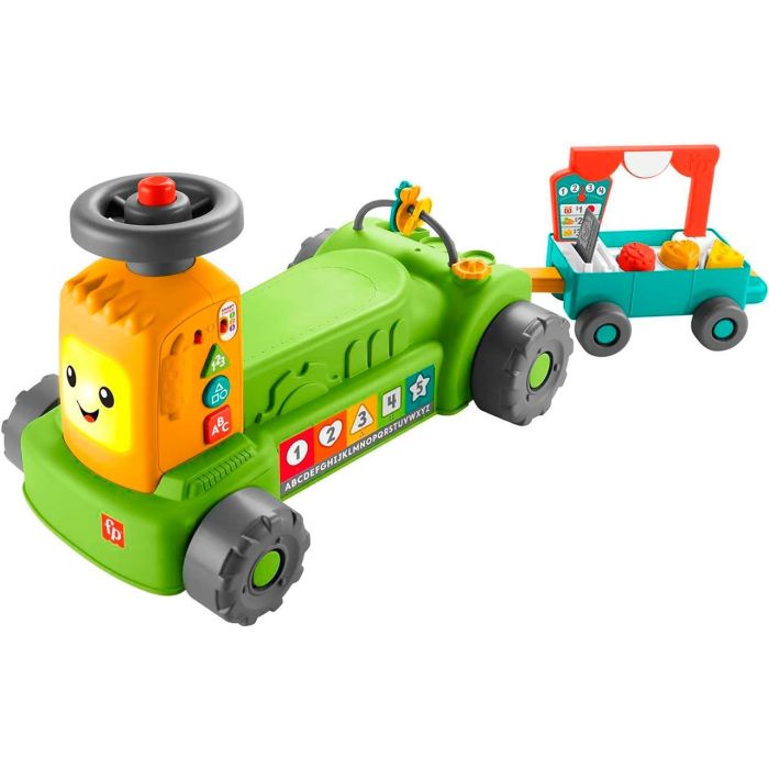 Correpasillos Tractor 4 En 1 Fisher-Price Hrg12 Mattel 1