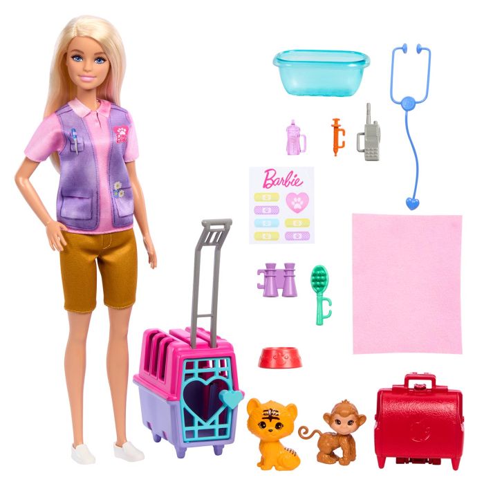 Muñeca Barbie Tú Puedes Ser Rescatadora Hrg50 Mattel 2