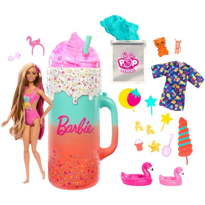 Barbie Pop Reveal Frutas Smoothie Tropical Hrk57 Mattel 1
