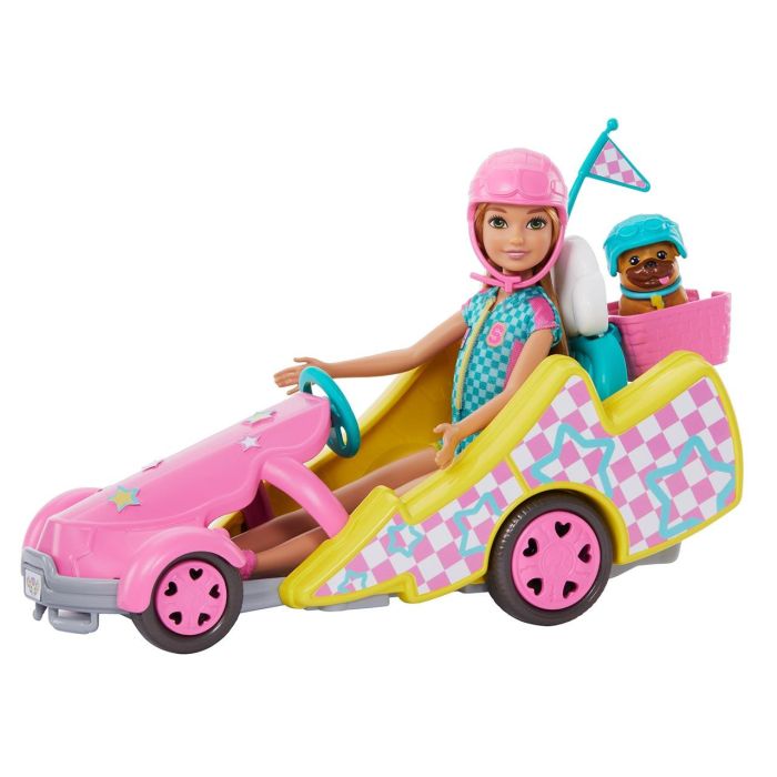 Barbie Stacie Al Rescate Muñeca Con Kart Hrm08 Mattel 2