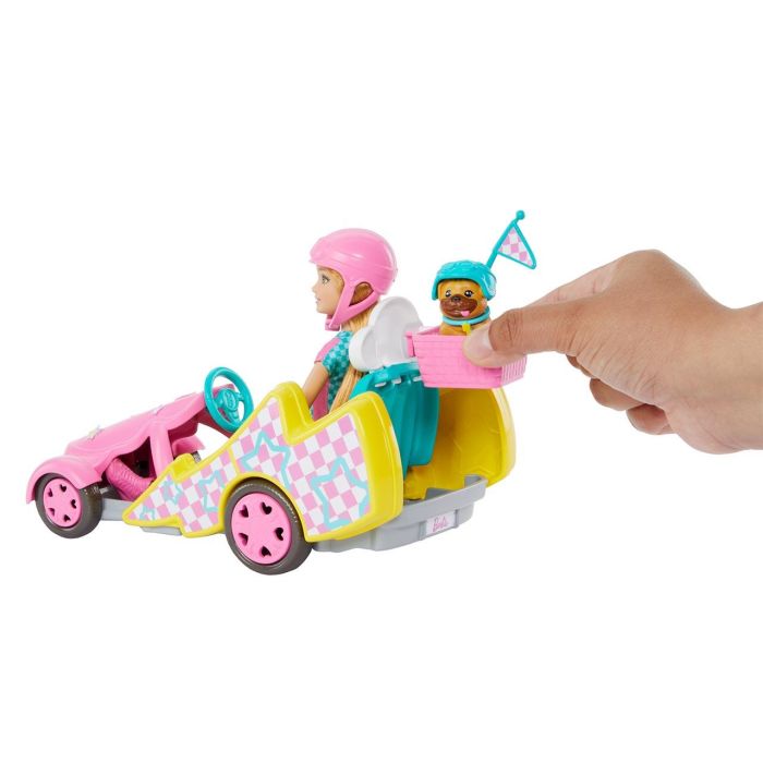 Barbie Stacie Al Rescate Muñeca Con Kart Hrm08 Mattel 3