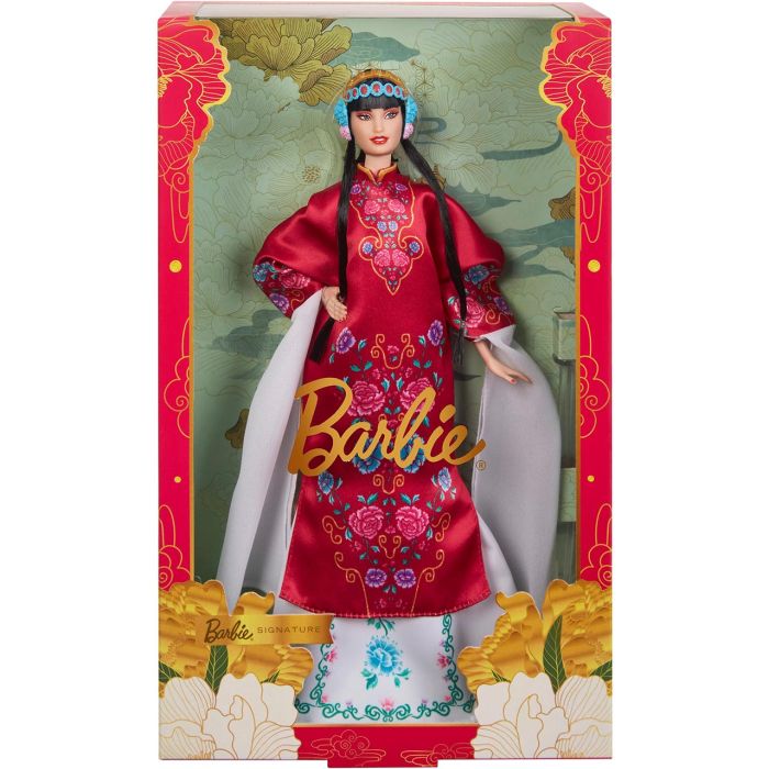 Muñeca Barbie Signature Año Nuevo Lunar 2024 Hrm57 Mattel 1