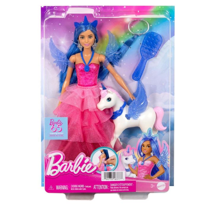 Muñeca Barbie Hadacornio Zafiro Hrr16 Mattel 1