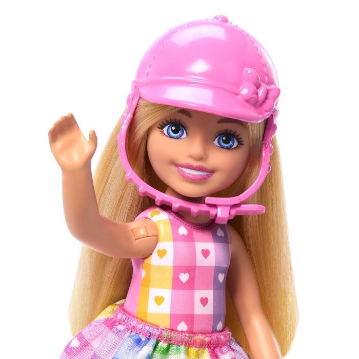 Muñeca Barbie Chelsea Y Su Poni Htk29 Mattel 3