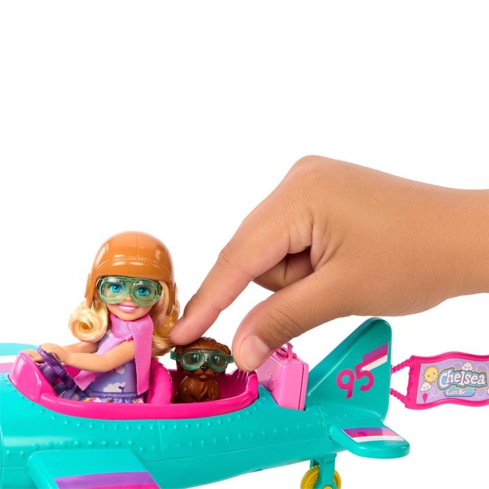 Muñeca Barbie Chelsea Tú Puedes Ser Aviadora Htk38 Mattel 3