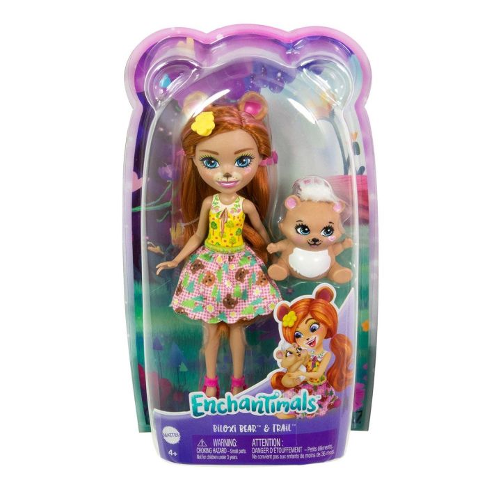 Muñeca Enchantimals Biloxie Bear Htp81 Mattel 1
