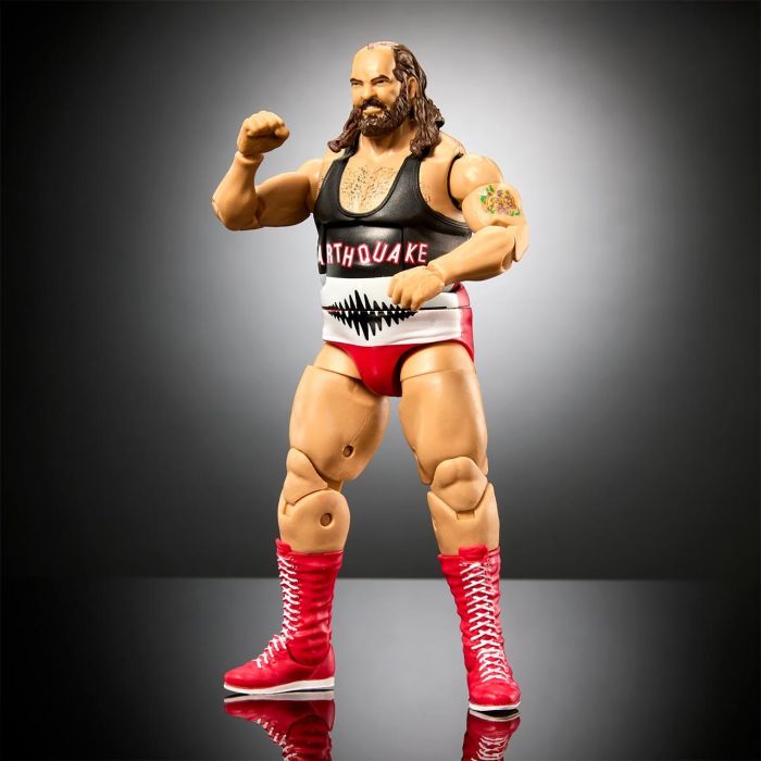 Wwe Figura Elite Eartquake Hvy88 Mattel 4