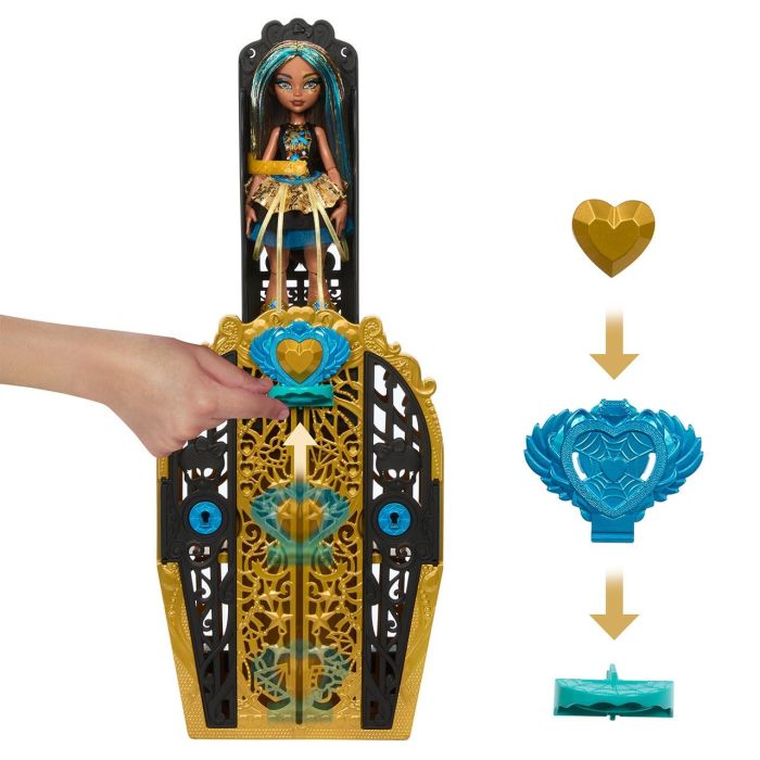 Monster High Skulltimate Secrets Serie 4 Cleo De Nile Hxh86 1