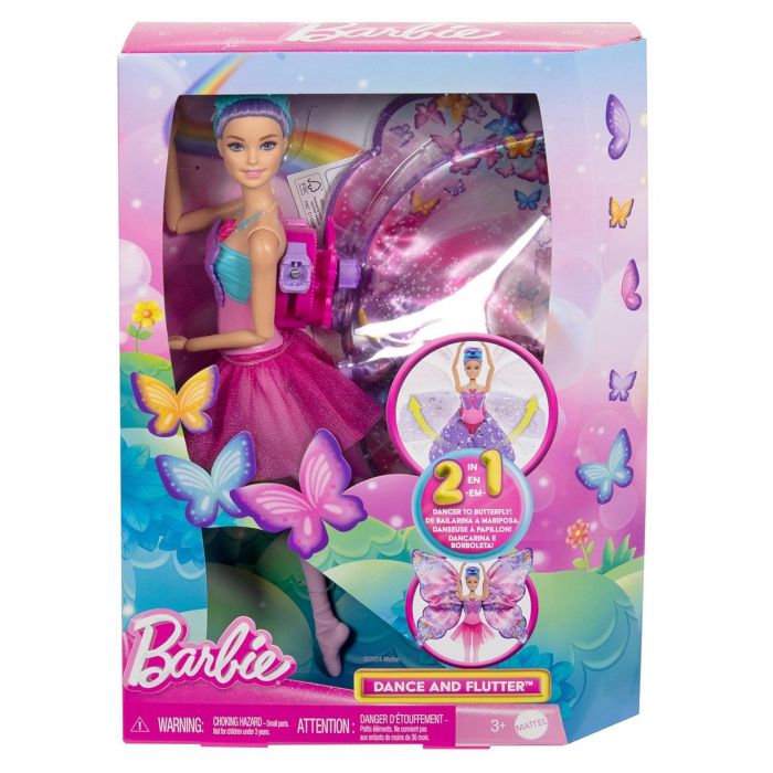 Muñeca Barbie Dreamtopia Mariposa Bailarina Hxj10 Mattel 4