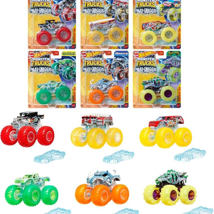 Monster Trucks Camión Power Smashers Hyj19 Mattel 0 Monster Trucks Camión Power Smashers Hyj19 Mattel 0