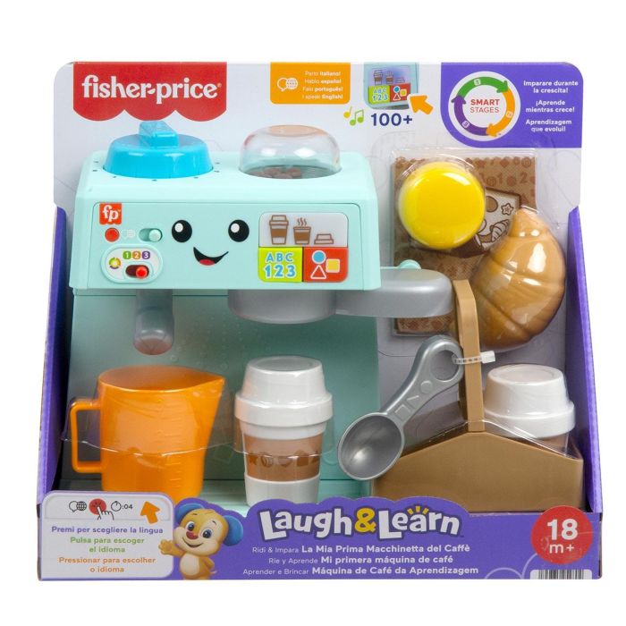Máquina De Café Ríe Y Aprende Hyt02 Fisher Price 1 Máquina De Café Ríe Y Aprende Hyt02 Fisher Price 1