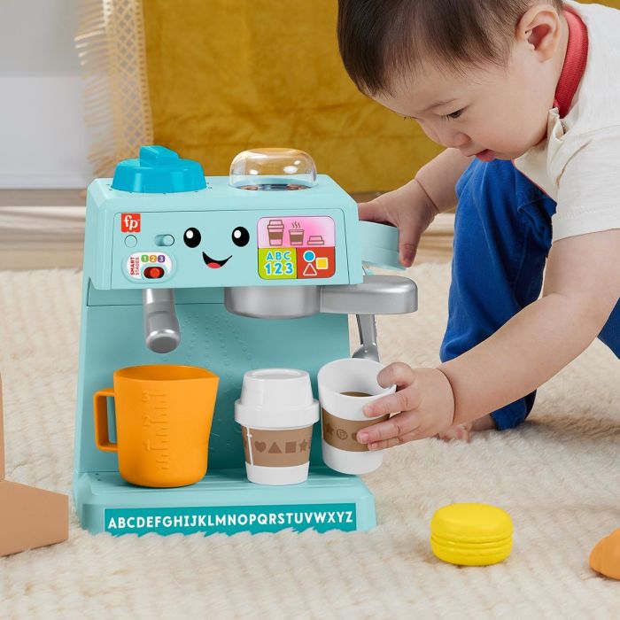 Máquina De Café Ríe Y Aprende Hyt02 Fisher Price 4 Máquina De Café Ríe Y Aprende Hyt02 Fisher Price 4