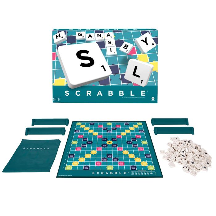 Juego Scrabble Original Y9594 Mattel Games 0 Juego Scrabble Original Y9594 Mattel Games 0