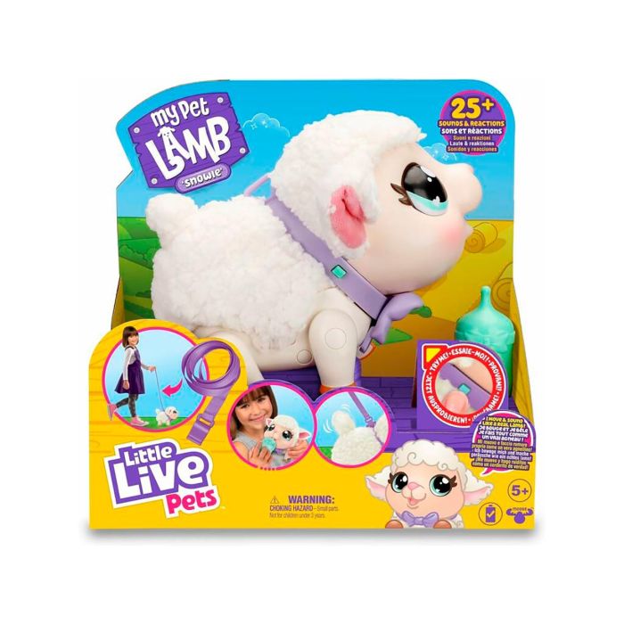 My Little Lamb Snowie Little Live Pets Lpk00010 Famosa 1