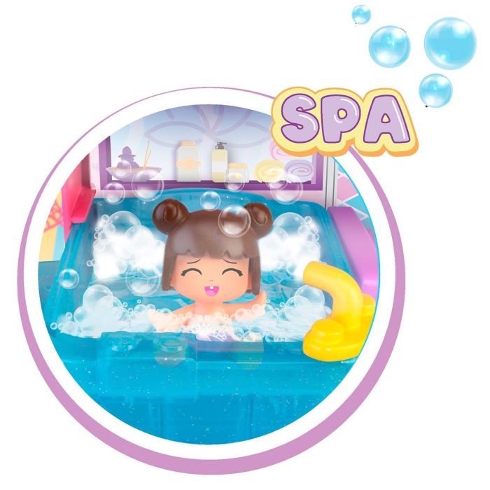 Hotel 5 estrellas pinypon con diferentes estancias y piscina infinita para la diversión, incluye 2 figuras y muchos accesorios 4 Hotel 5 estrellas pinypon con diferentes estancias y piscina infinita para la diversión, incluye 2 figuras y muchos accesorios 4