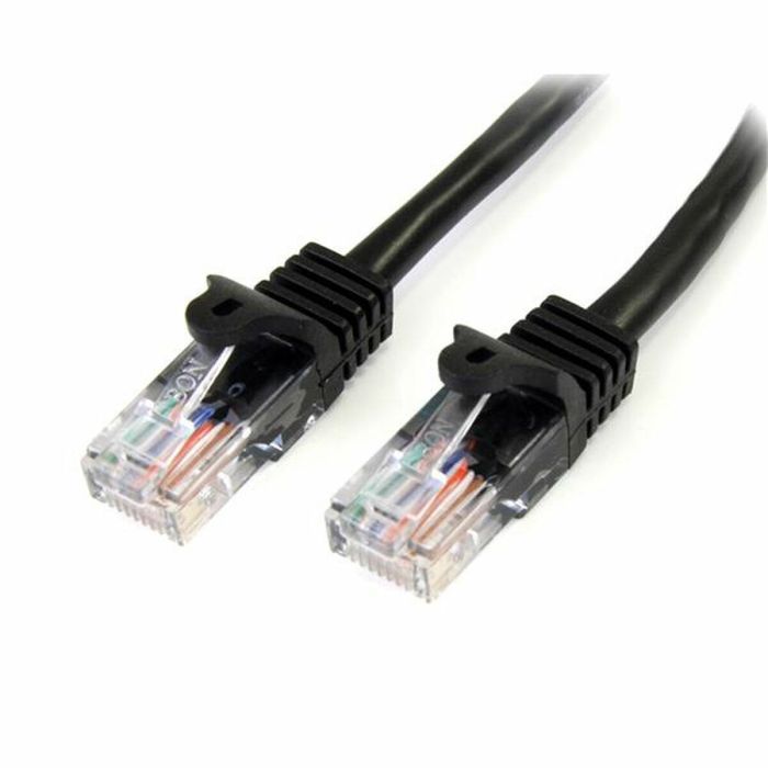 Cable de Red Rígido UTP Categoría 6 Startech 45PAT2MBK 2 m Negro