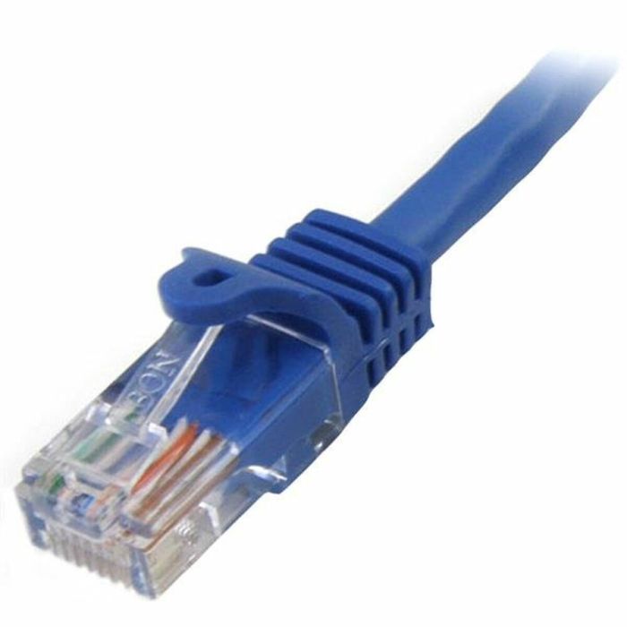 Cable de Red Rígido UTP Categoría 6 Startech 45PAT3MBL 3 m Azul 1