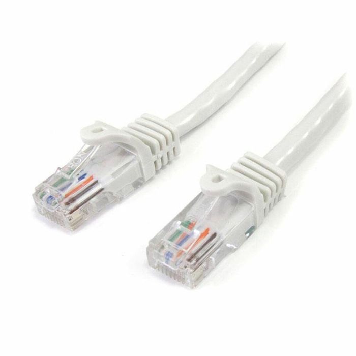 Cable de Red Rígido UTP Categoría 6 Startech 45PAT50CMWH 50 cm