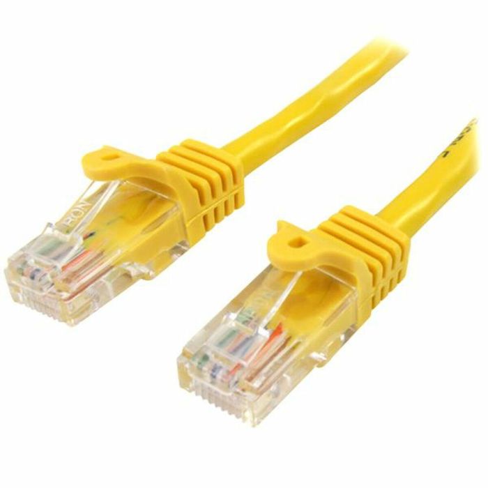 Cable de Red Rígido UTP Categoría 6 Startech 45PAT50CMYL 0,5 m