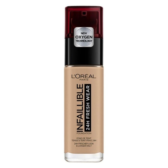 Base de Maquillaje Fluida Infaillible 24H L'Oreal Make Up (30 ml) (30 m) (30 ml) 15 Base de Maquillaje Fluida Infaillible 24H L'Oreal Make Up (30 ml) (30 m) (30 ml) 15