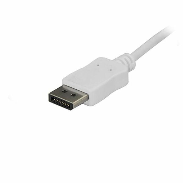 Adaptador USB C a DisplayPort Startech CDP2DPMM6W Blanco 1,8 m 3