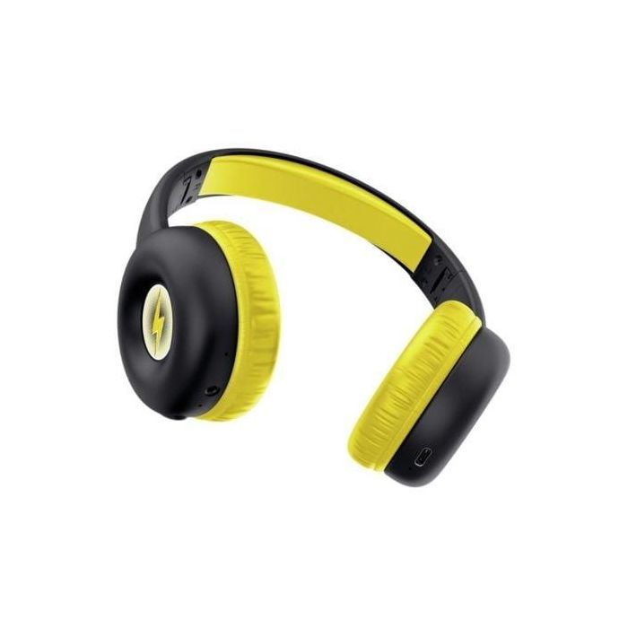 Trust 25405 Auriculares Inalámbricos Infantiles Nouna Kids con Micrófono, Bluetooth, Límite Volumen 85 dB, 15h Batería, Plegables, Negros 2 Trust 25405 Auriculares Inalámbricos Infantiles Nouna Kids con Micrófono, Bluetooth, Límite Volumen 85 dB, 15h Batería, Plegables, Negros 2