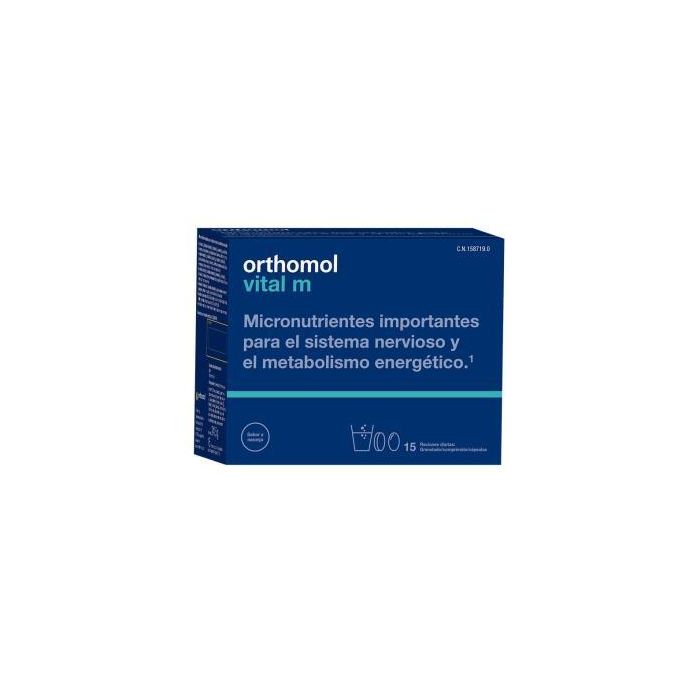 Orthomol Vital M 15Sbrs.Granulado Orthomol Vital M 15Sbrs.Granulado