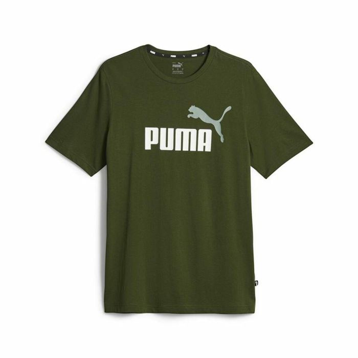 Camiseta de Manga Corta Hombre Puma Ess+ 2 Col Logo L Camiseta de Manga Corta Hombre Puma Ess+ 2 Col Logo L