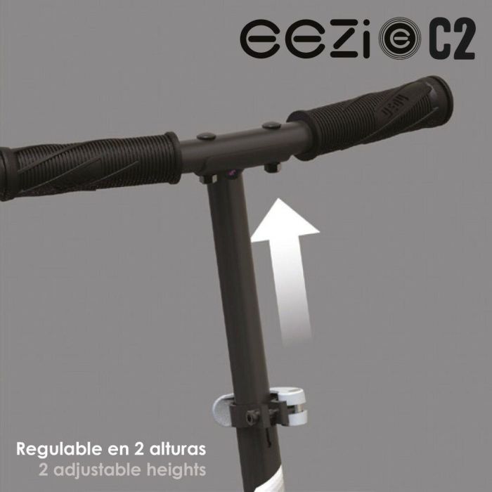 Patinete Eezi Negro 2 Unidades 2 Patinete Eezi Negro 2 Unidades 2