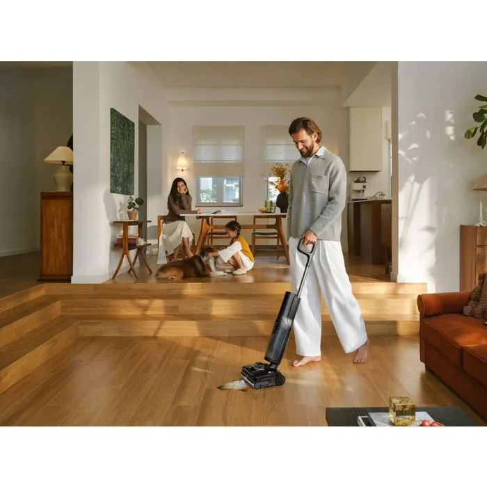 Roborock F25 Ace Pro Aspiradora Robot Inalámbrica, 25.000 Pa Succión, 430 RPM, Limpieza JetFoaming, Color Negro