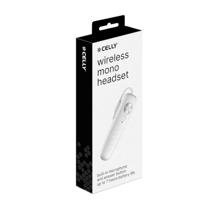 Auricular Bluetooth Celly BH20WH 11 Auricular Bluetooth Celly BH20WH 11