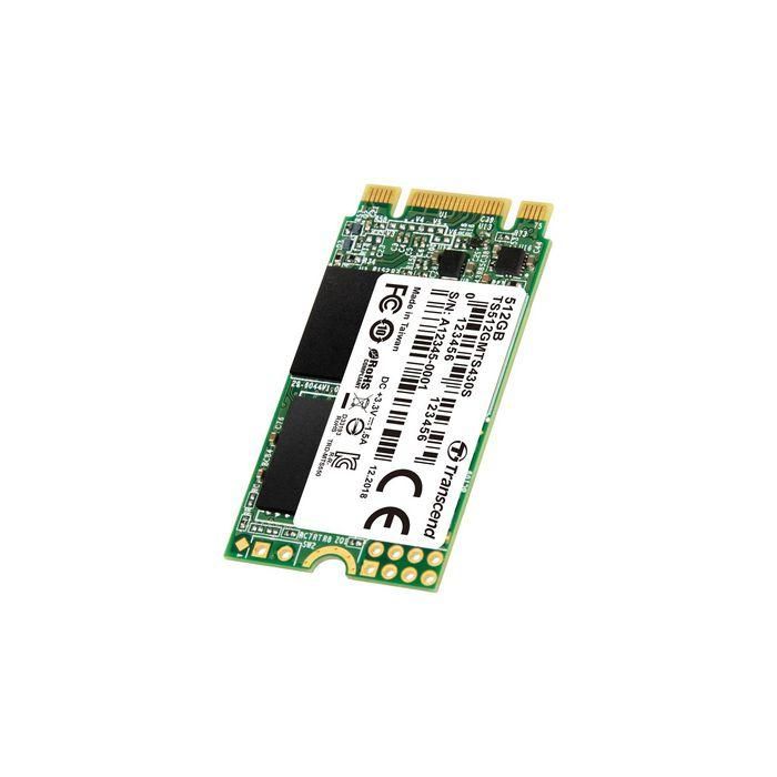 Transcend Transcend MTS430S, 512GB, M.2 SSD, SATA III 6Gb/s, 560/500MB/s 3 Transcend Transcend MTS430S, 512GB, M.2 SSD, SATA III 6Gb/s, 560/500MB/s 3