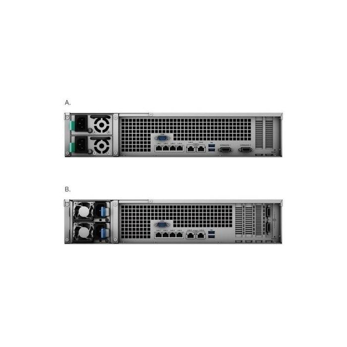 Synology RS3621XS+ NAS RackStation, 12 Bahías 3.5"/2.5", 8GB DDR4 ECC, 10GbE LAN, 2U, Intel Xeon D-1541, Fuentes Redundantes 3 Synology RS3621XS+ NAS RackStation, 12 Bahías 3.5"/2.5", 8GB DDR4 ECC, 10GbE LAN, 2U, Intel Xeon D-1541, Fuentes Redundantes 3