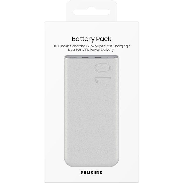 Samsung EB-P3400XUEGEU Power Bank 10.000mAh 25W Max Dual USB-C Beige 6