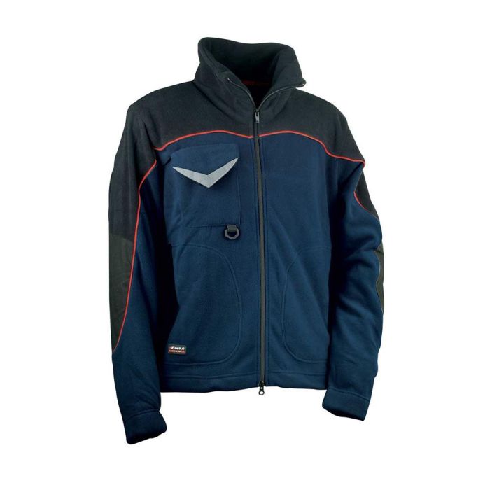 Cofra Rider Cazadora Forro Polar Azul Marino/Negro No Detectable por Metal Talla XXL Cofra Rider Cazadora Forro Polar Azul Marino/Negro No Detectable por Metal Talla XXL