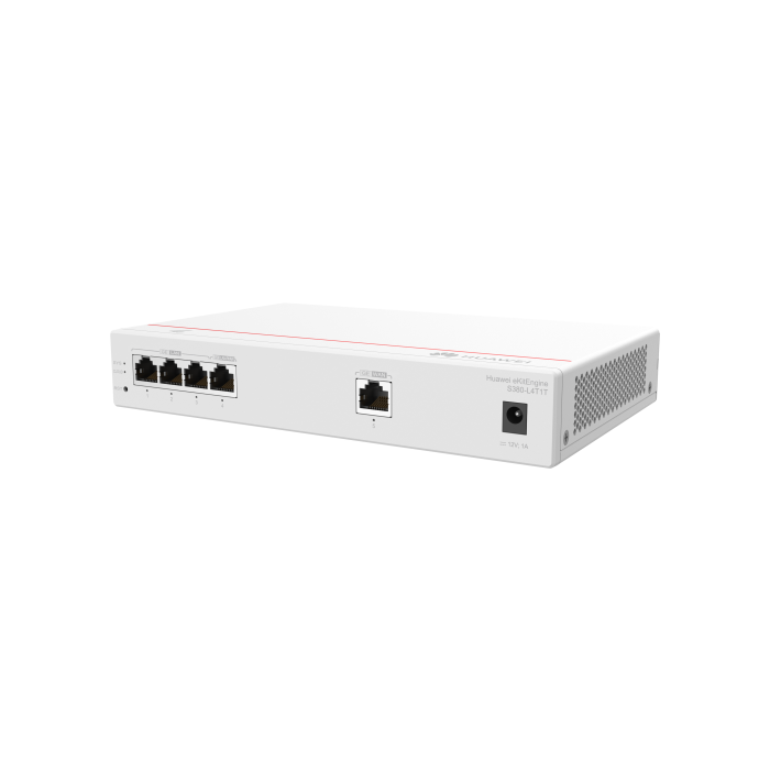 Huawei S380-L4T1T Switch 4 Puertos Gigabit Ethernet, Montaje en Rack 1 Huawei S380-L4T1T Switch 4 Puertos Gigabit Ethernet, Montaje en Rack 1