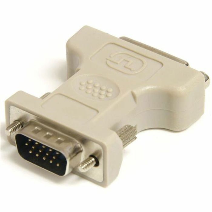 Adaptador DVI a VGA Startech DVIVGAFM Negro Beige 1