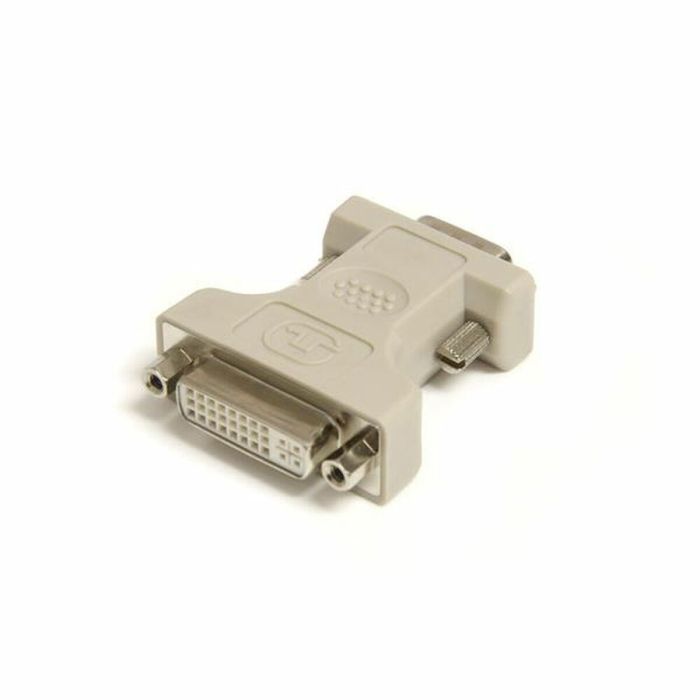 Adaptador DVI a VGA Startech DVIVGAFM Negro Beige