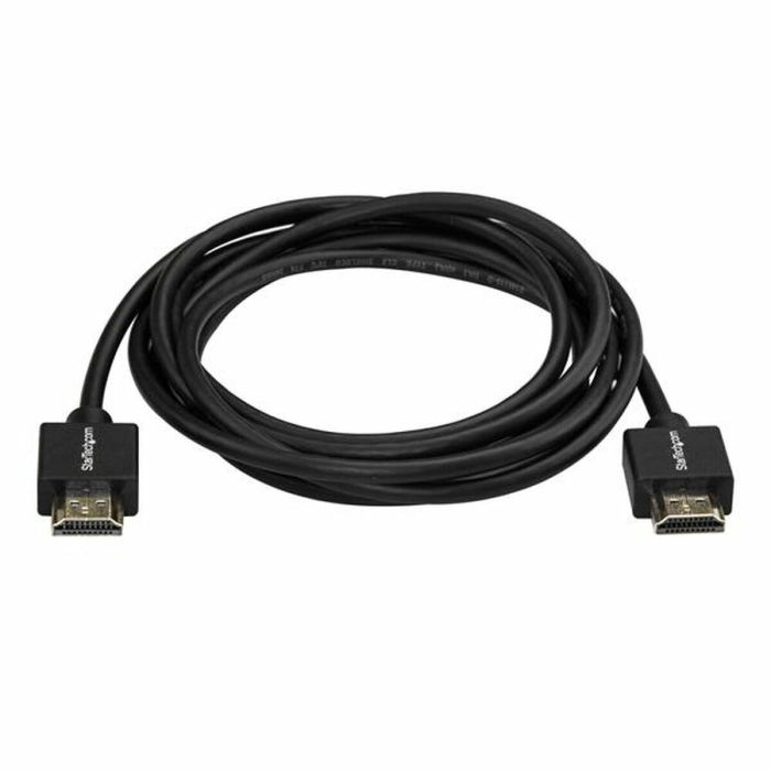 Cable HDMI Startech HDMM2MLP 4K Ultra HD 2 m Negro 1