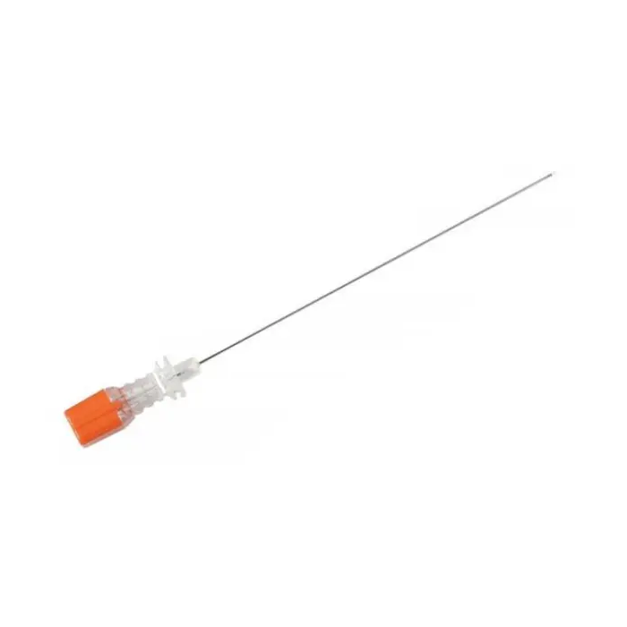 Braun Aguja Anestesia Spinocan 0,5x88 mm 25 gr Naranja 1x25Uds - Bisel Quincke