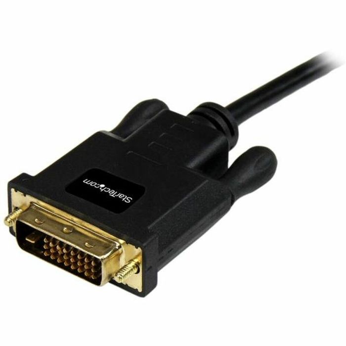 Adaptador Mini DisplayPort a DVI Startech MDP2DVIMM6B          (1,8 m) Negro 1.8 m 3