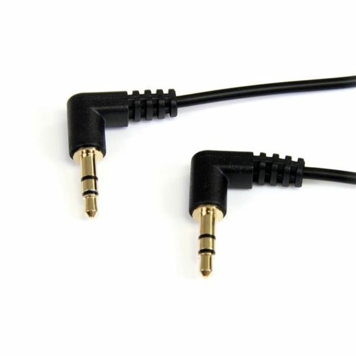 Cable Audio Jack (3,5 mm) Startech MU3MMS2RA 0,9 m Negro