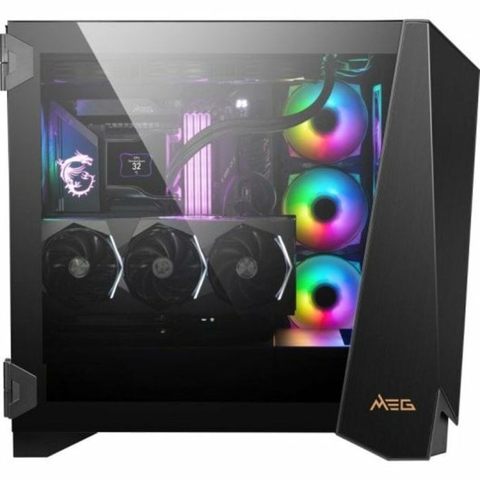 Caja Semitorre ATX MSI 306-7G15R21-W57 Negro Multicolor 3