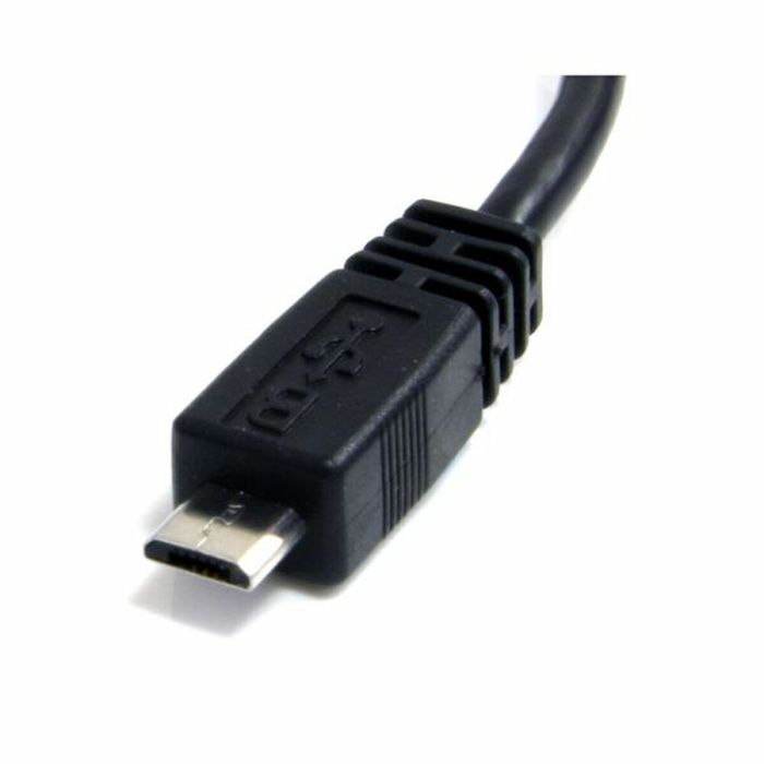 Cable USB a Micro USB Startech UUSBHAUB6IN          Negro 1