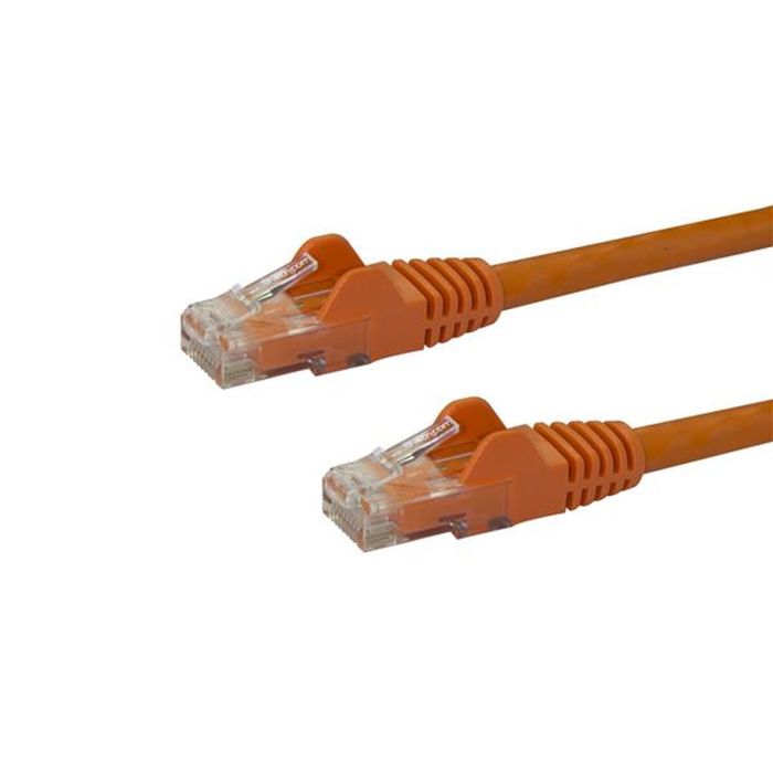 Cable de Red Rígido UTP Categoría 6 Startech N6PATC10MOR Naranja 10 m